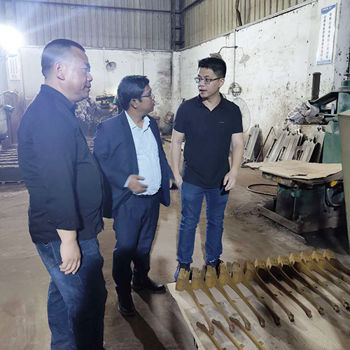 孟加拉客户来坤泰实地考察